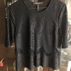 Black BCBG Dress Top